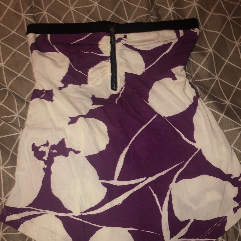 New ROxy  Purple tube top
